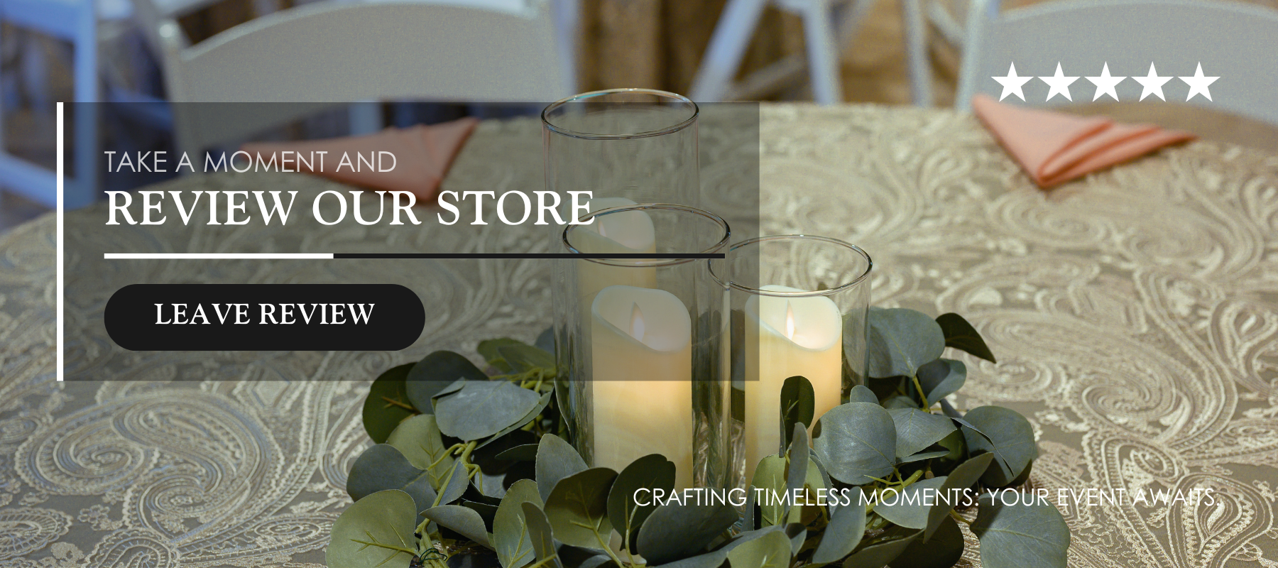 Take a moment and review our store Leave a Review