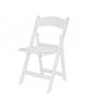 White Padded Chair