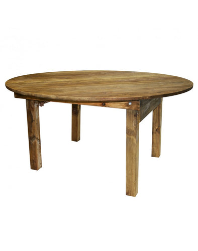 60 Round, Farm Table