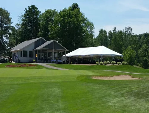 White Frame Tent, 20'x30'