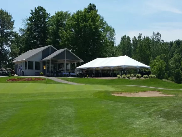 White Frame Tent, 20'x40'