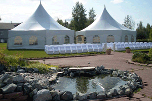 Hexagon Peak Marquee, 34'x40'
