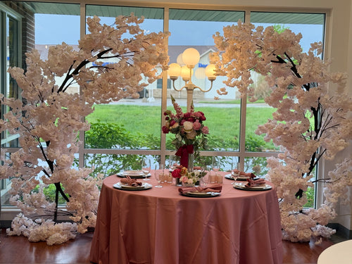 Interchangeable 7.5' Half Round Blooming Arch