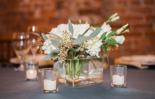 Glass Votive Candle Holder