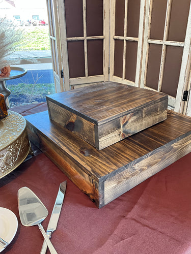Rustic Cake Stand