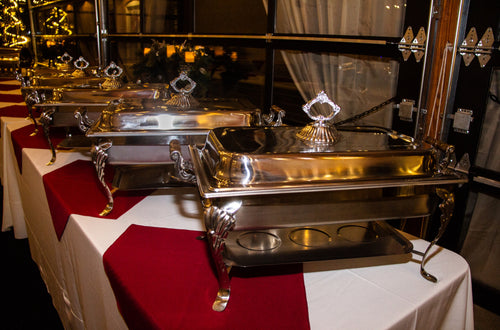 8 Qt Full Size Stainless Steel Chafer