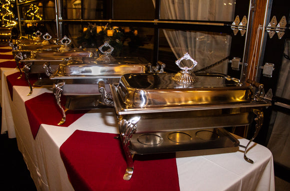 8 Qt Full Size Stainless Steel Chafer