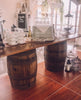 Wood Table Top for Barrels, 8' x 36