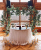 60 Half Round Sweetheart Table