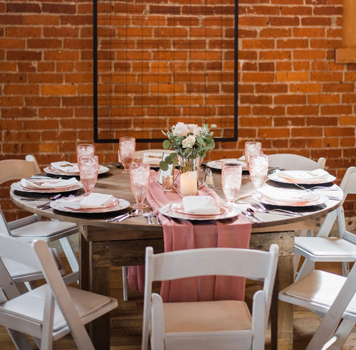 60 Round, Farm Table