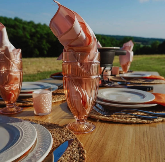 Pink Glassware, Goblet