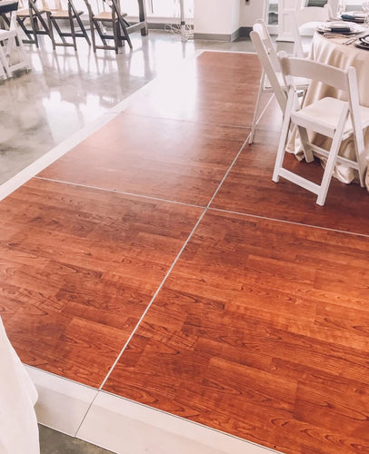 Teak 3'x3' Parquet