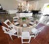 Teak 3'x3' Parquet