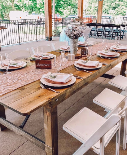 Wooden Table Numbers