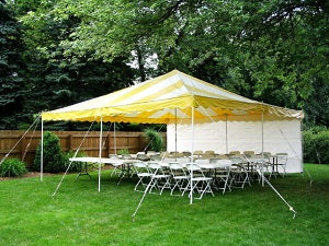 Canopy Tent 16'x16' Blue or yellow