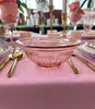 Pink Glassware Bowl