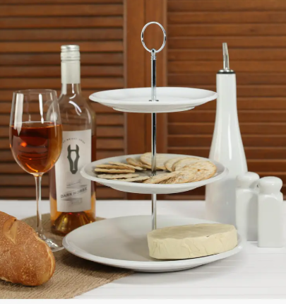 Tiered Porcelian Server