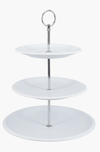 Tiered Porcelian Server