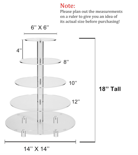 Acrylic Cupcake Stand