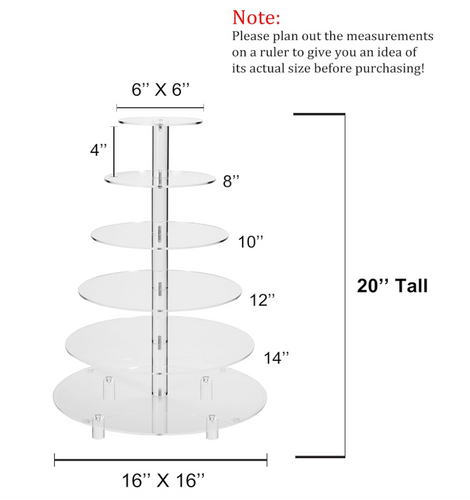 Acrylic Cupcake Stand