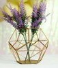 Gold Prism Centerpiece/Candle Holder