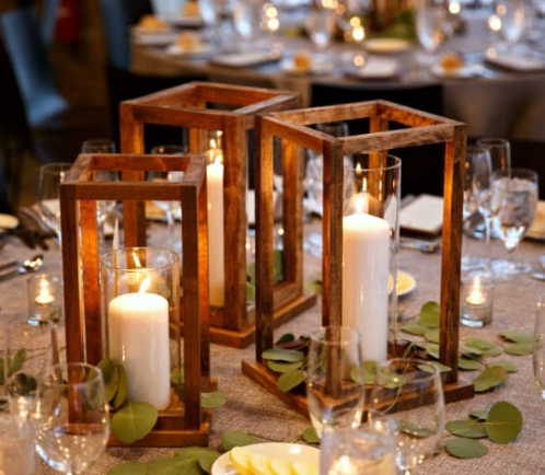 Wood Lanterns