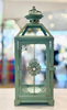 Rustic Vintage Teal Blue Lanterns