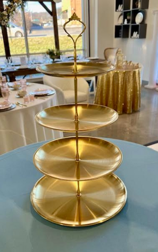 Gold Tiered Serving Stand