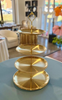 Gold Tiered Serving Stand