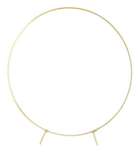 Gold Hoop Circular Arch