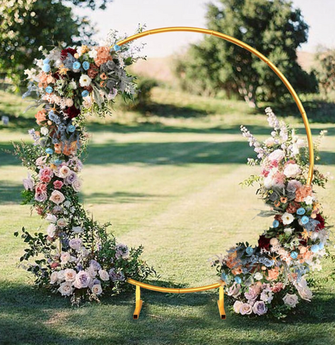 Gold Hoop Circular Arch