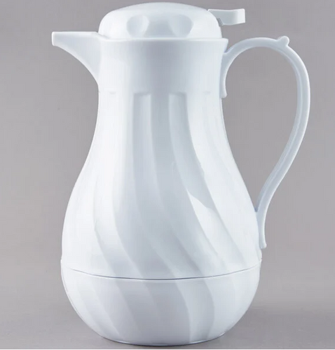 White Insulated Carafe/Pitcher
