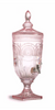 Pink Glass Beverage/Drink Dispenser
