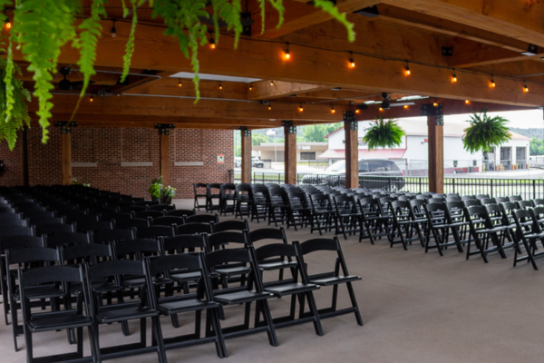 Event chairs setup